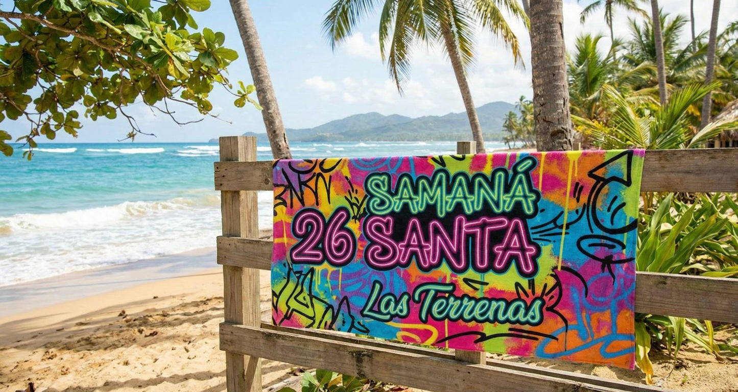 Toalla de Playa Samaná Santa 26 · Edición Callera